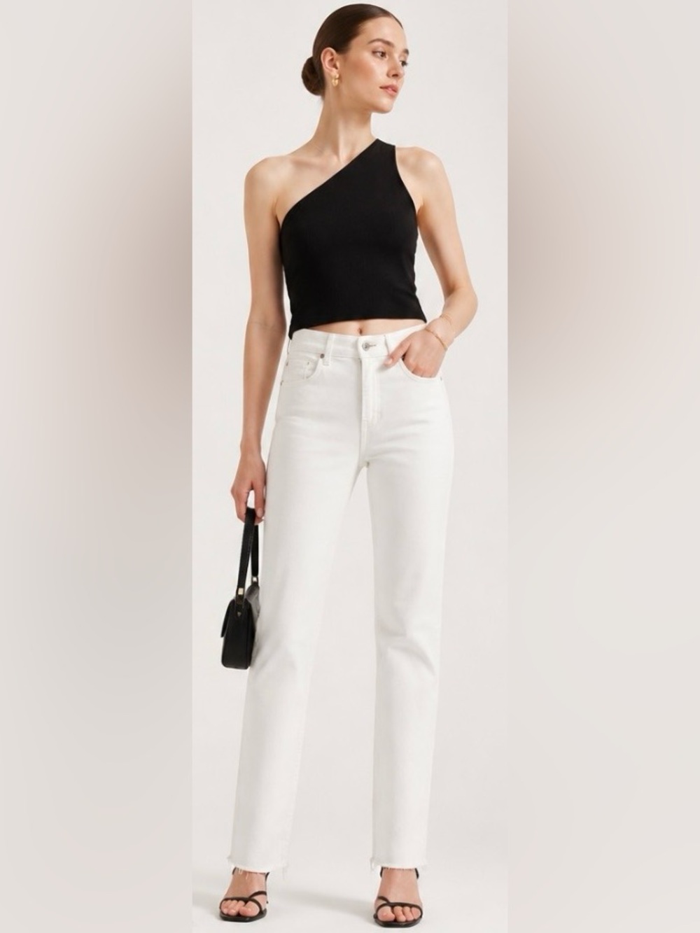 RAG & BONE Skinny Jeans Aged White Stretchy 5 Pocket